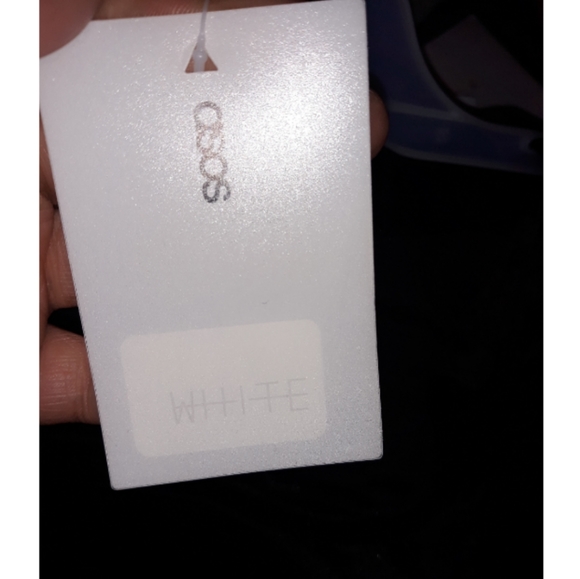 Asos Black Velvet Smock Dress With Pockets - Picture 3 of 9